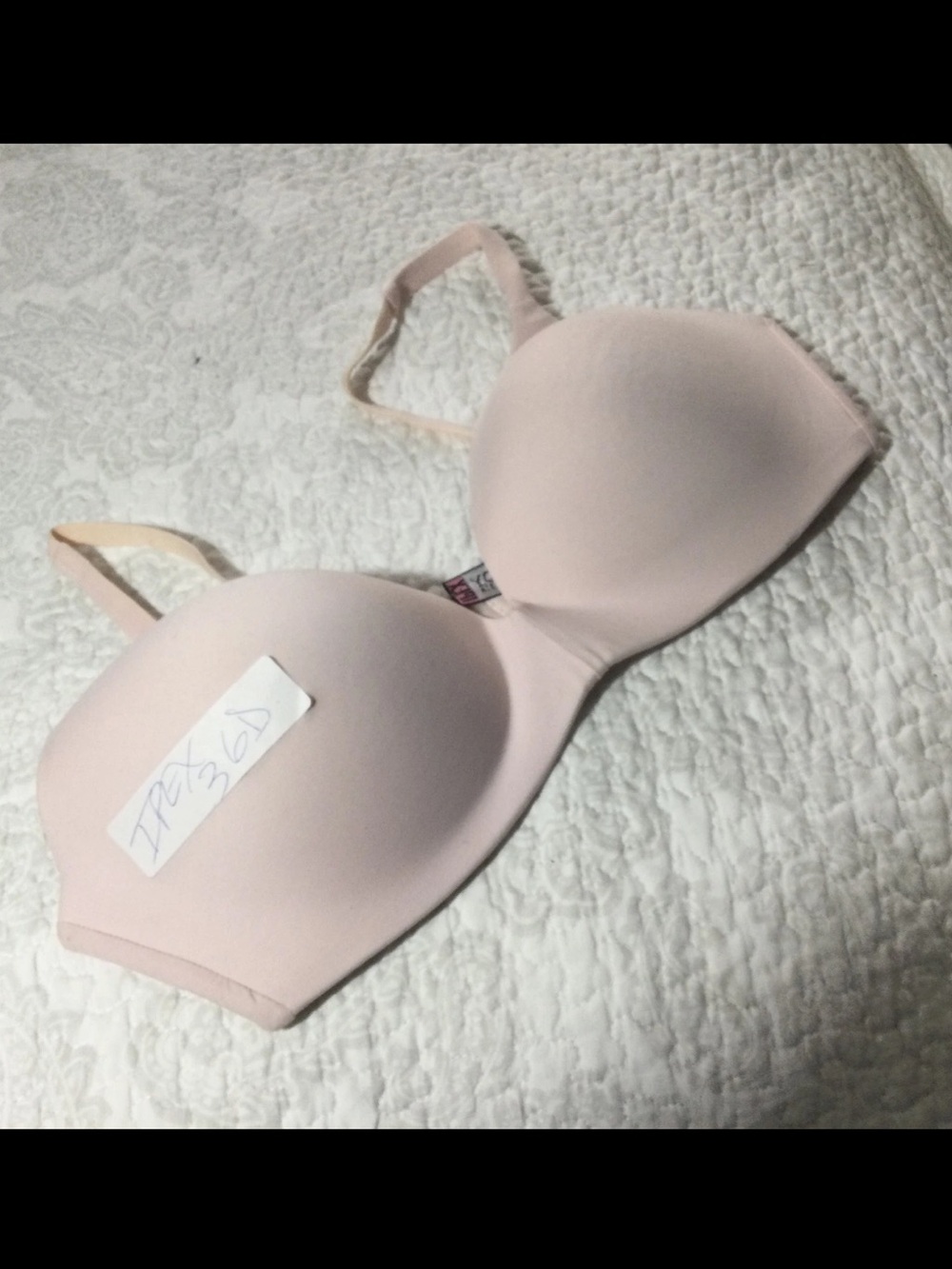 Victoria's Secret Light Pink Seamless T-Shirt Bra